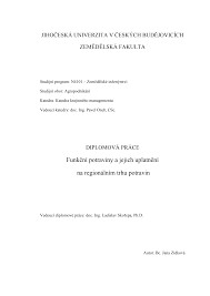 Funkční potraviny cyklus přednášek