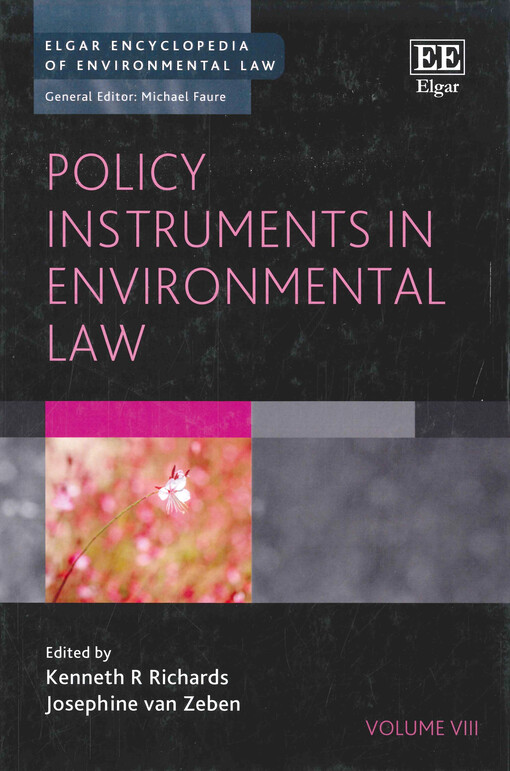 Policy instrument in environmental law