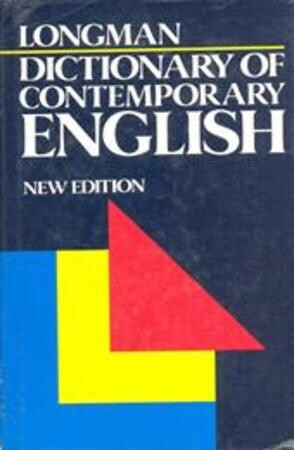 Longman dictionary of contemporary English