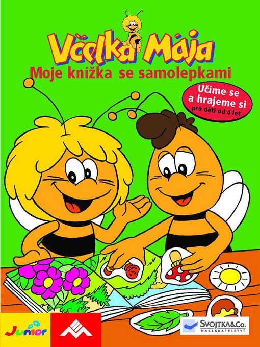 Včelka Mája : moje knížka se samolepkami