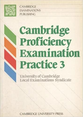 Cambridge proficiency examination practice : teacher's book. 3