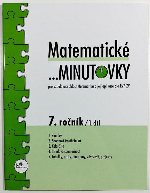 Matematické-- minutovky : pro vzdělávací oblast Matematika a její aplikace dle RVP ZV : 7. ročník
