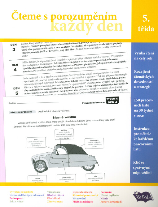 Čteme s porozuměním každý den : 5. třída