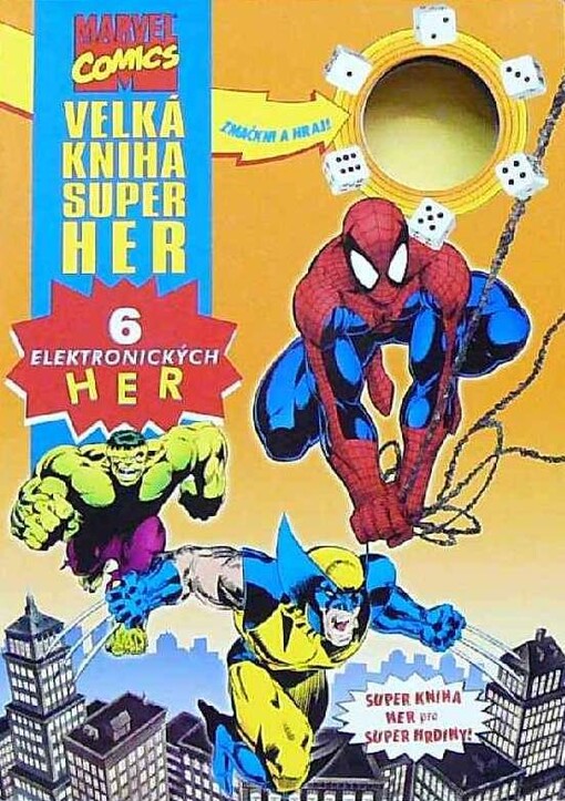 Velká kniha super her 6 elektronických her