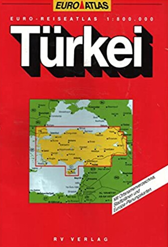 Türkei : Euro-Reiseatlas 1:800 000