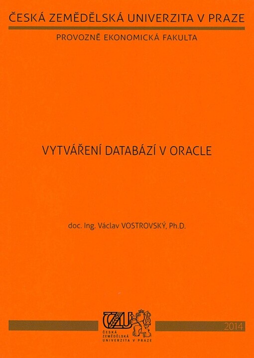 Vytváření databází v ORACLE