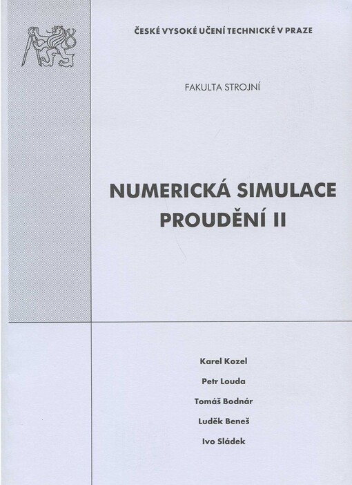 Numerická simulace proudění II 