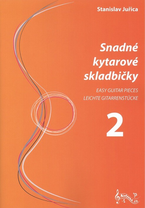Snadné kytarové skladbičky 2 = Easy guitar pieces 2 = Einfache Gitarrenstücke 2