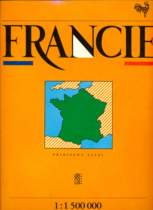 Francie : přehledný atlas : 1:1500000