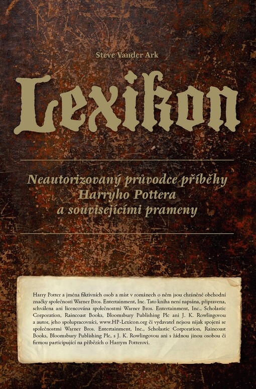 Lexikon: neautorizovaný průvodce příběhy Harryho Pottera a souvisejícími prameny
