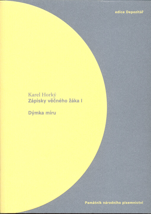 Zápisky věčného žáka. I, Dýmka míru