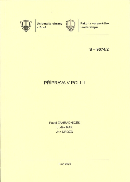 Příprava v poli II : studijní text