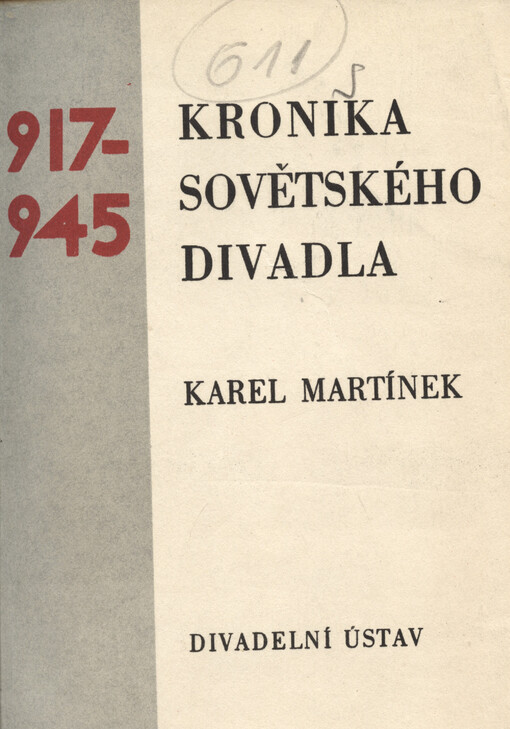 Kronika sovětského divadla 1917-1945