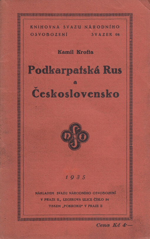 Podkarpatská Rus a Československo