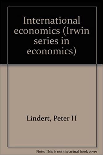 International economics (Irwin series in economics)