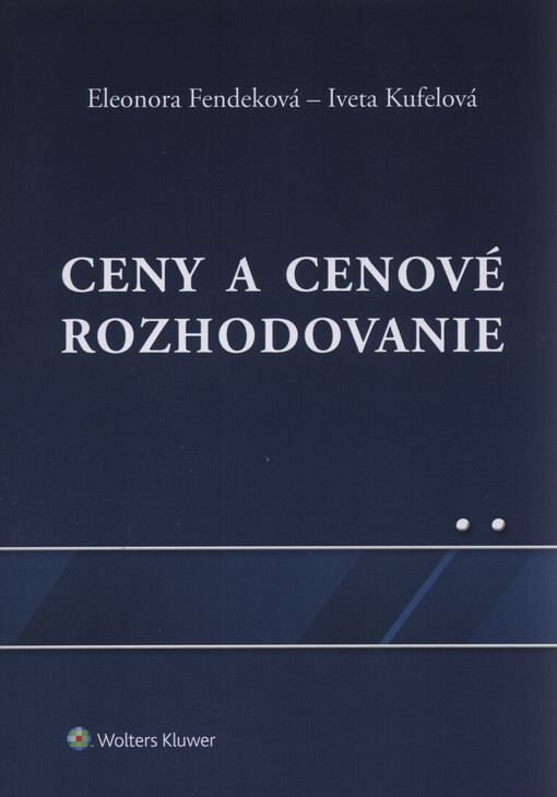 Ceny a cenové rozhodovanie