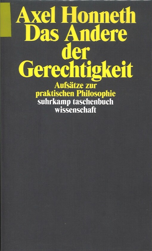 Das Andere der Gerechtigkeit