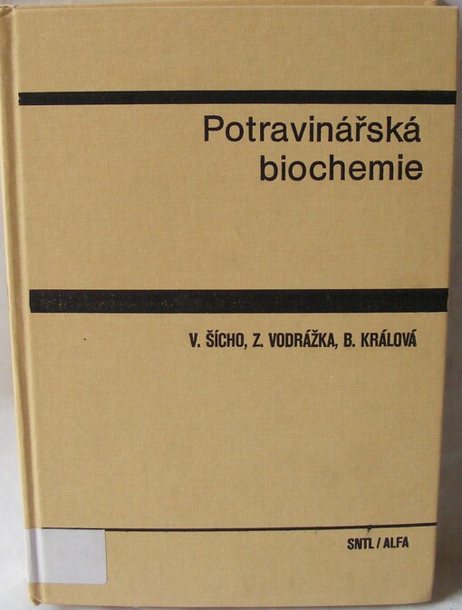 Potravinářská biochemie I