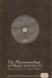 Phenomenology of spirit