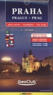 Praha městský plán 1:20^000 : památky, zajímavosti, rejstřík ulic