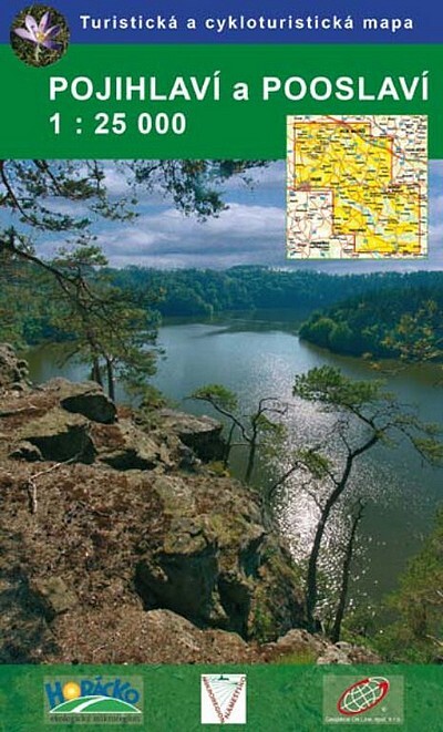 Pojihlaví a Pooslaví turistická a cykloturistická mapa 1:25 000