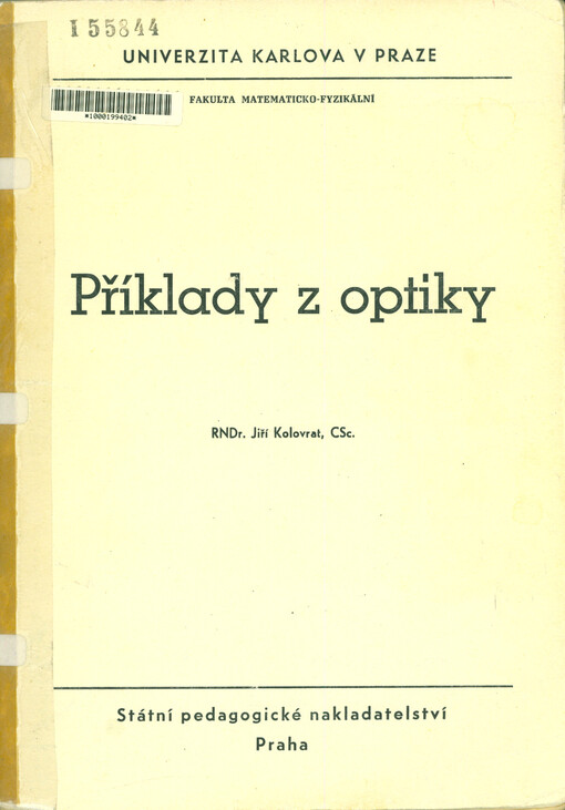 Příklady z optiky