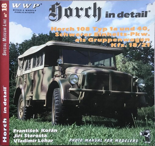 Horch 108 Type 1a & 40 in detail : one touch on the top of the car reconstruction work : photo manual for modelers