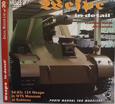 Wespe in detail : Sd.Kfz 124 Wespe in WTS Museum at Koblenz, Germany : photo manual for modelers