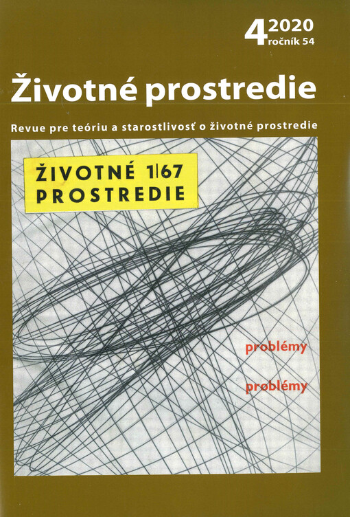 Životné prostredie : revue pre teóriu a tvorbu životného prostredia