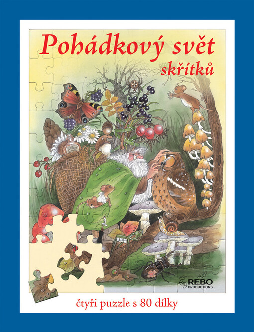 Pohádkový svět skřítků : čtyři puzzle s 80 dílky