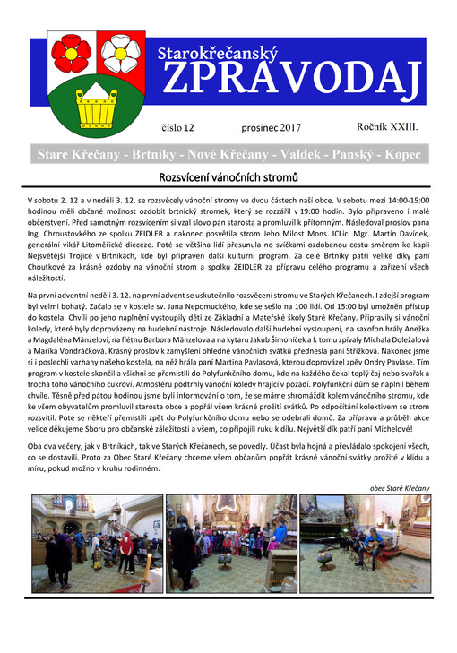 Starokřečanský zpravodaj