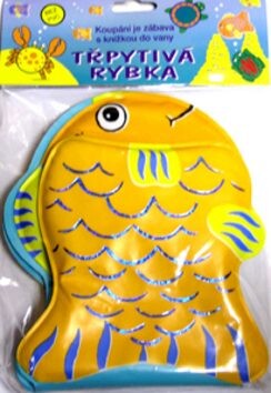 Třpytivá rybka koupání je zábava s knížkou do vany