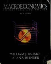 Macroeconomics: Principles and Policy