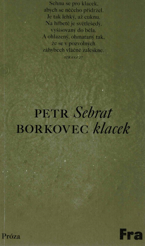 Sebrat klacek