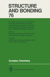 Complex Chemistry (Structure and Bonding)