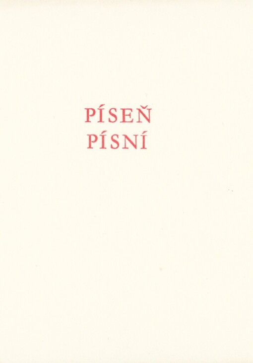 Píseň písní