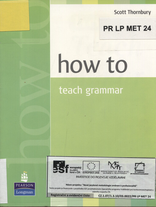 How to teach grammar