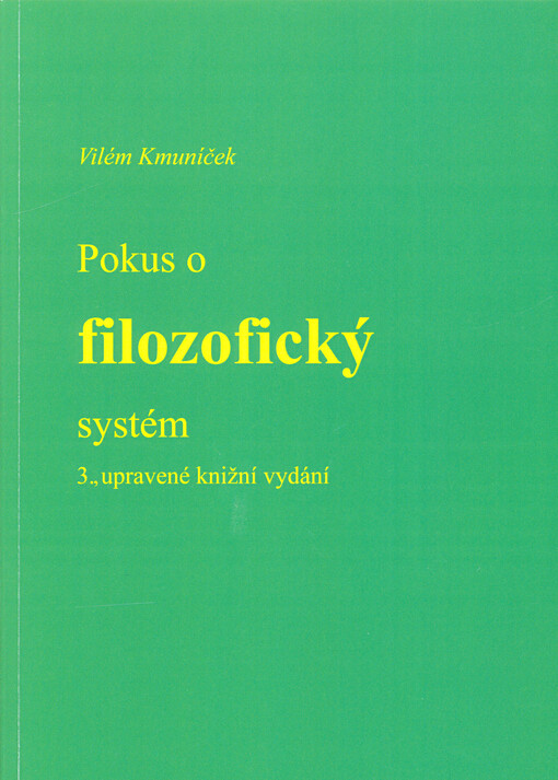 Pokus o filozofický systém