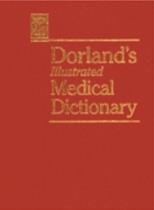 Dorland's Illustrated Medical Dictionary