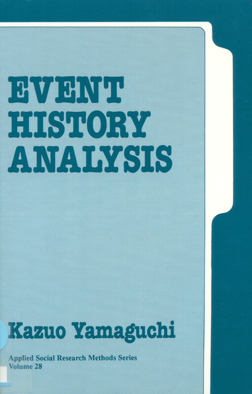 Event history analysis