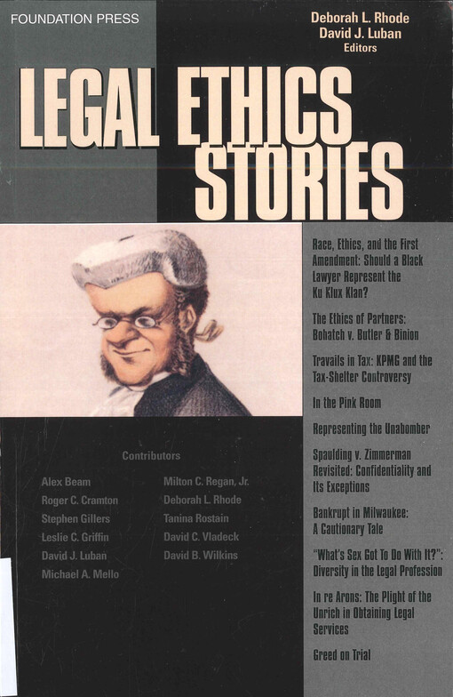 Legal ethics stories