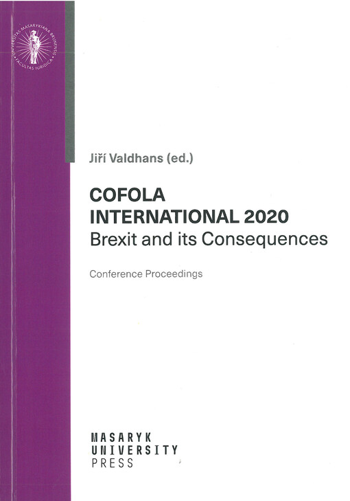 Cofola International 2019 : private enforcement of antitrust law and unfair competition with cross-border element : conference proceedings