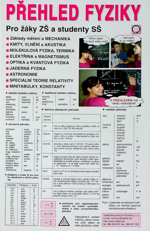 Přehled fyziky : pro žáky ZŠ a studenty SŠ