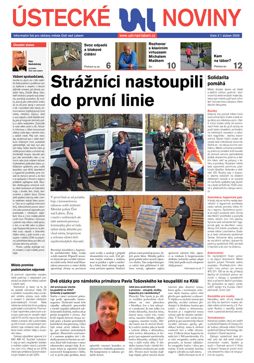 Ústecké noviny : informační list pro občany města Ústí nad Labem