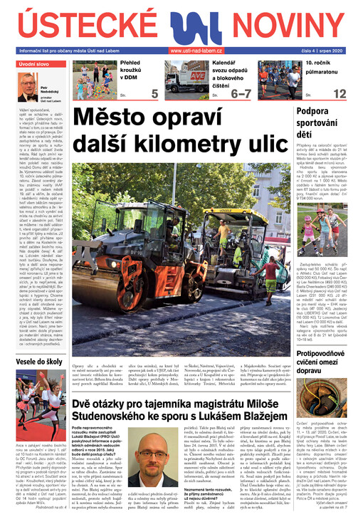 Ústecké noviny : informační list pro občany města Ústí nad Labem