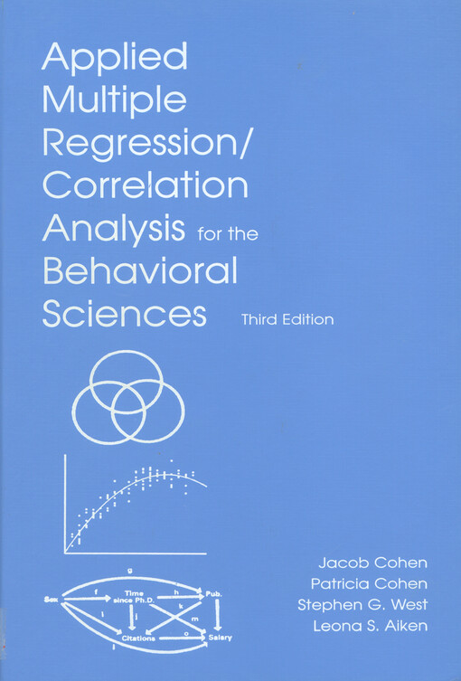 Applied multiple regression : correlation analysis for the behavioral sciences