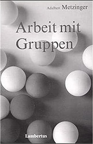 Arbeit mit Gruppen.