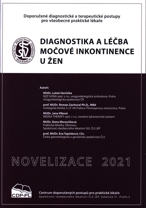 Dignostika a léčba močové inkontinence u žen