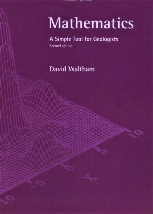 Mathematics : a simple tool for geologists