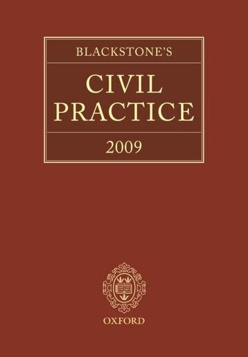 Blackstone's Civil Practice 2009